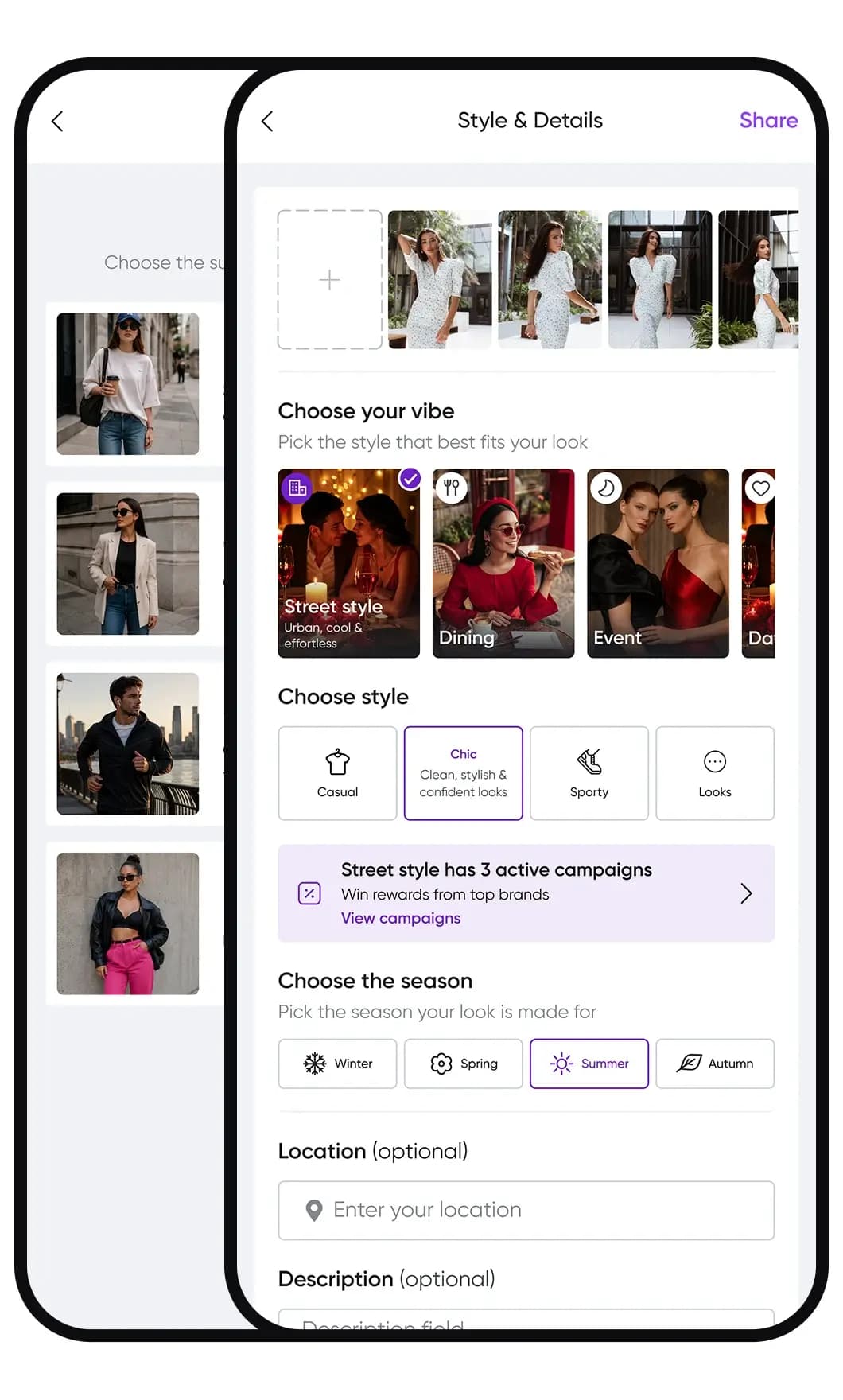 2. Choose Style & Vibe image