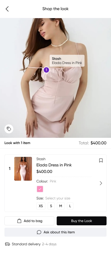 Shop the look product card